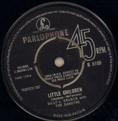 Little Children / They Remind Me Of You-Parlophone-7" Vinyl