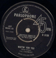 A Little Loving/ Waitin' For You-Parlophone-7" Vinyl-Ex/Ex-
