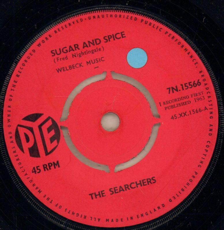 Sugar And Spice / Saints And Searchers-Pye-7" Vinyl