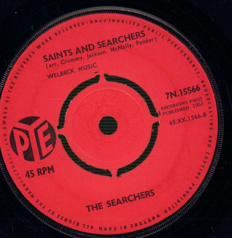 Sugar And Spice/ Saints And Searchers-Pye-7" Vinyl-Ex/Ex