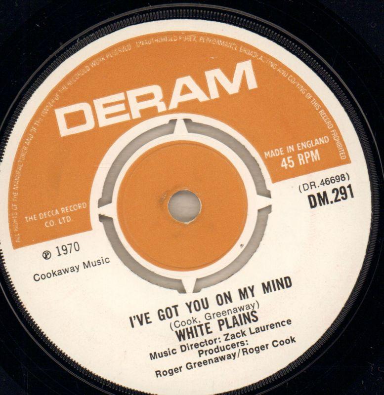 I've Got You On My Mind / Today I Killed A Man-Deram-7" Vinyl