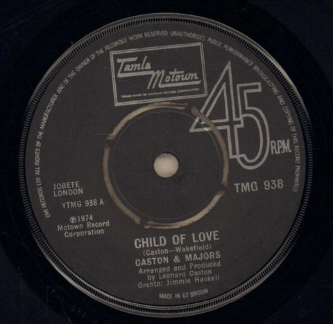 Child Of Love / No One Will Know-7" Vinyl