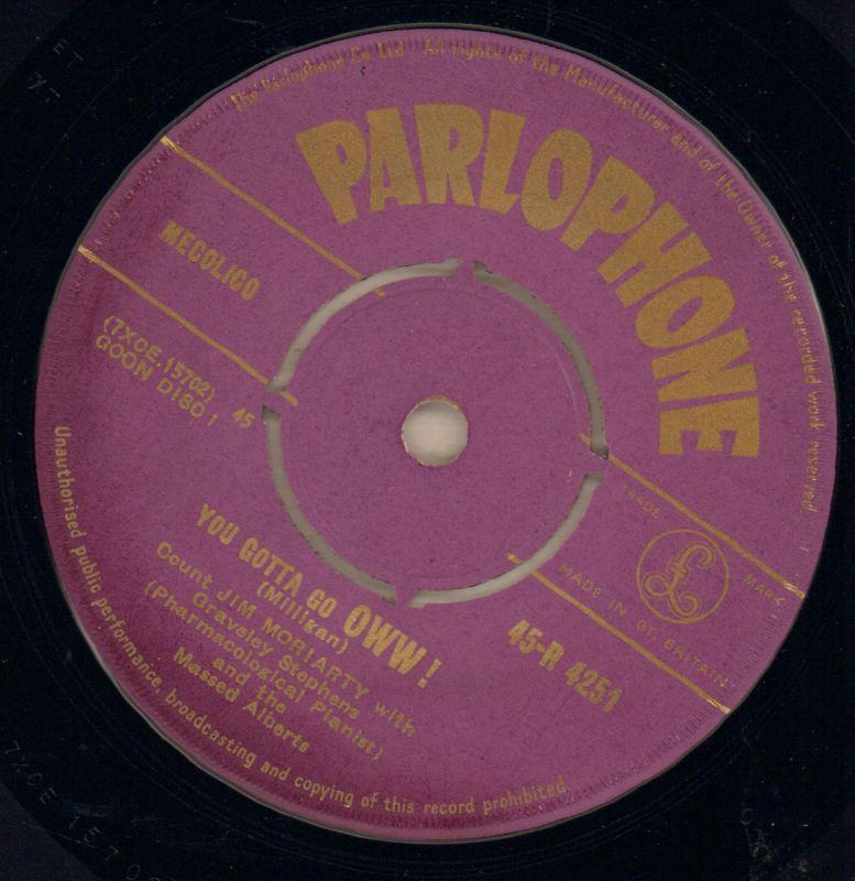 My September Love/ You Gotta Go Oww-Parlophone-7" Vinyl-Ex/VG+