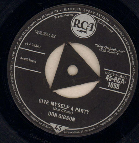 Give Yourself A Party / Look Who's Blue-RCA-7" Vinyl