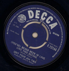 Never Been In Love Like This Before / Tell Somebody You Know-Decca-7" Vinyl