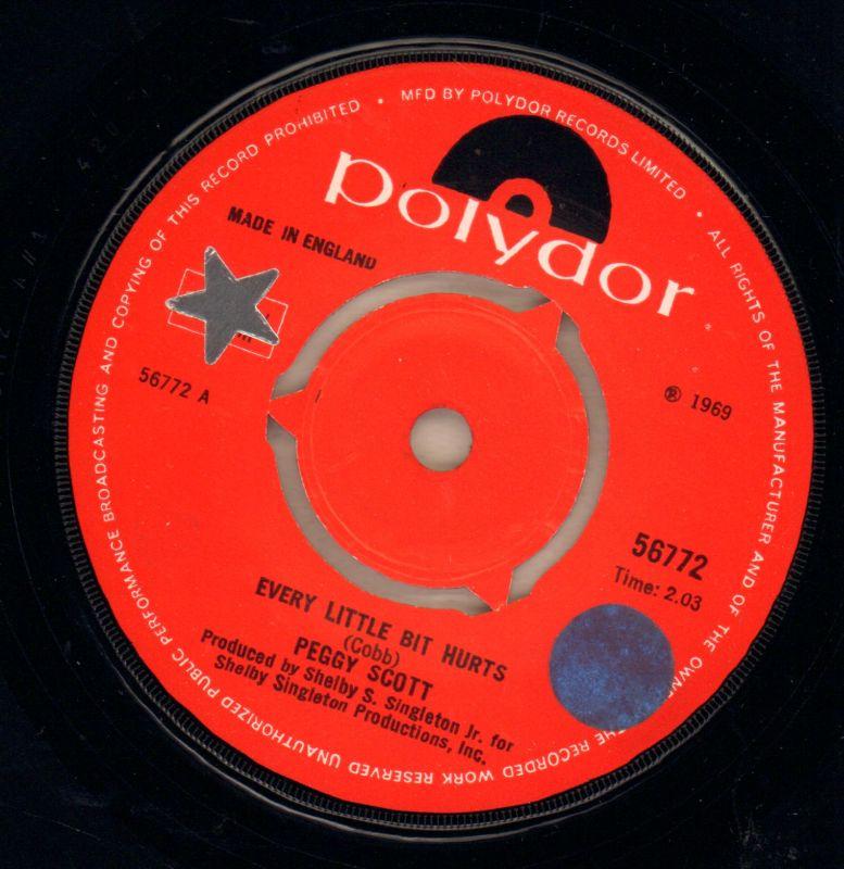 Every Little Bit Hurts / You Can Never Get Something-Polydor-7" Vinyl