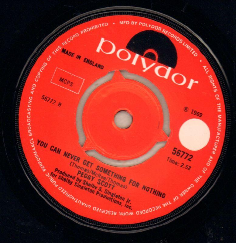 Every Little Bit Hurts/ You Can Never Get Something-Polydor-7" Vinyl-Ex/Ex