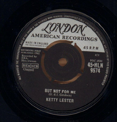 But Not For Me / Moscow Nights-London-7" Vinyl