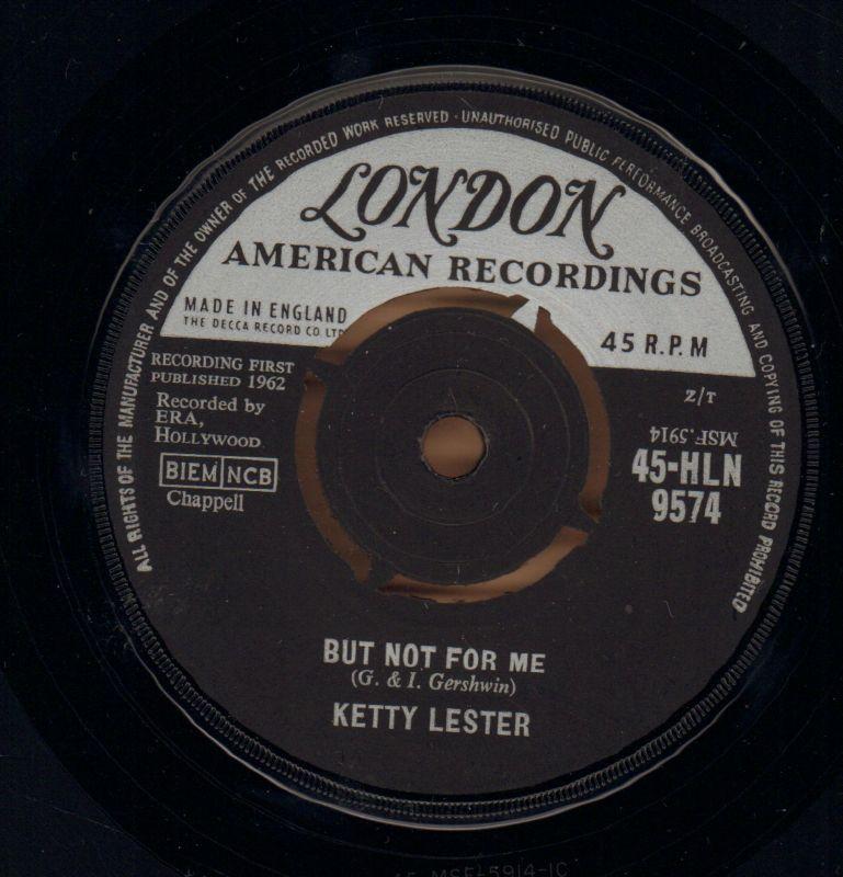 But Not For Me / Moscow Nights-London-7" Vinyl