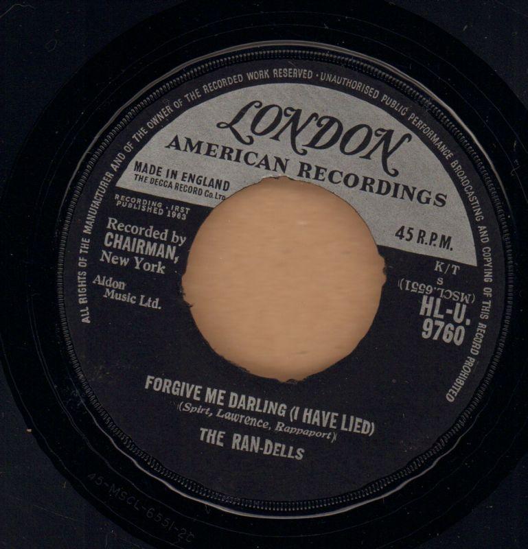 Martian Hop/ Forgive Me Darling-London-7" Vinyl-Ex/Ex