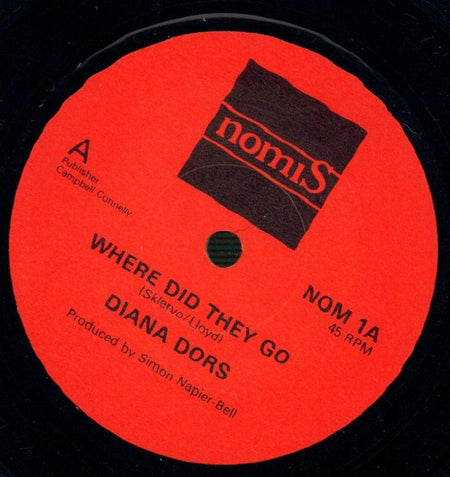 Where Did They Go / It's You Again-Nomis-7" Vinyl