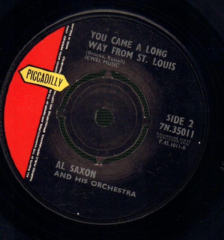 There I've Said Again/ You Came Along-Piccadilly-7" Vinyl-Ex/G+