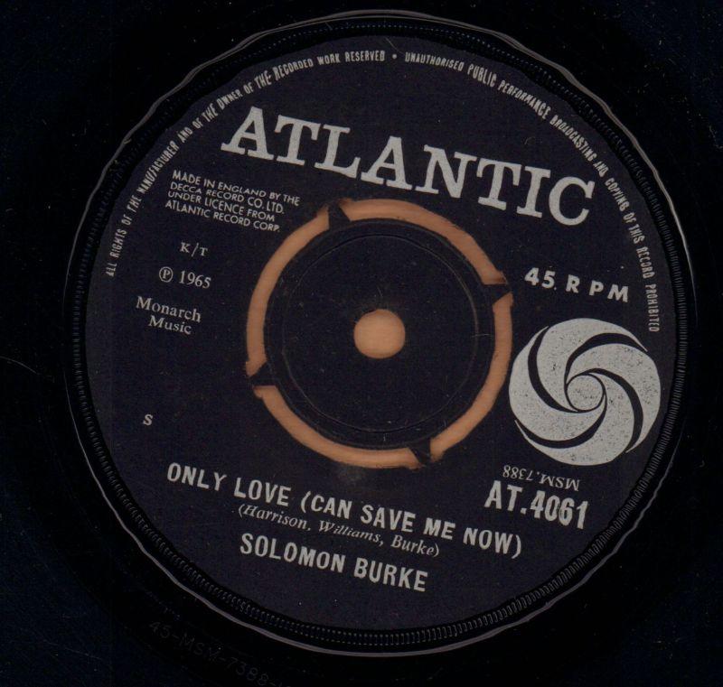 Only Love / Little Girl That Loves Me-Atlantic-7" Vinyl