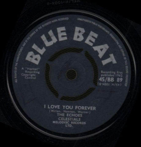 Are You Mine/ I'll Love You Forever-Blue Beat-7" Vinyl-Ex/VG