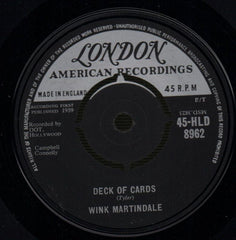 Deck Of Cards / Now You Know How It Feels-London-7" Vinyl