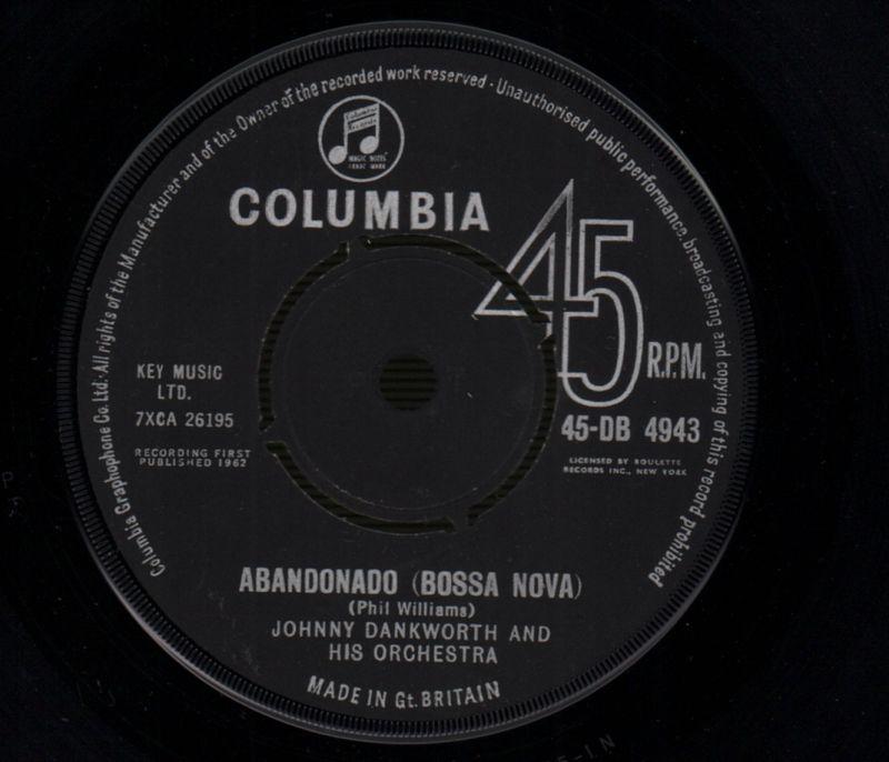 O Pato/ Abandonado-Columbia-7" Vinyl-Ex/Ex-