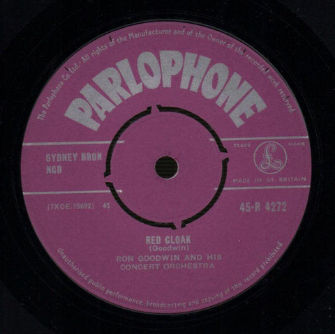 Elizabethean Serenade/ Red Claok-Parlophone-7" Vinyl-Ex/Ex+