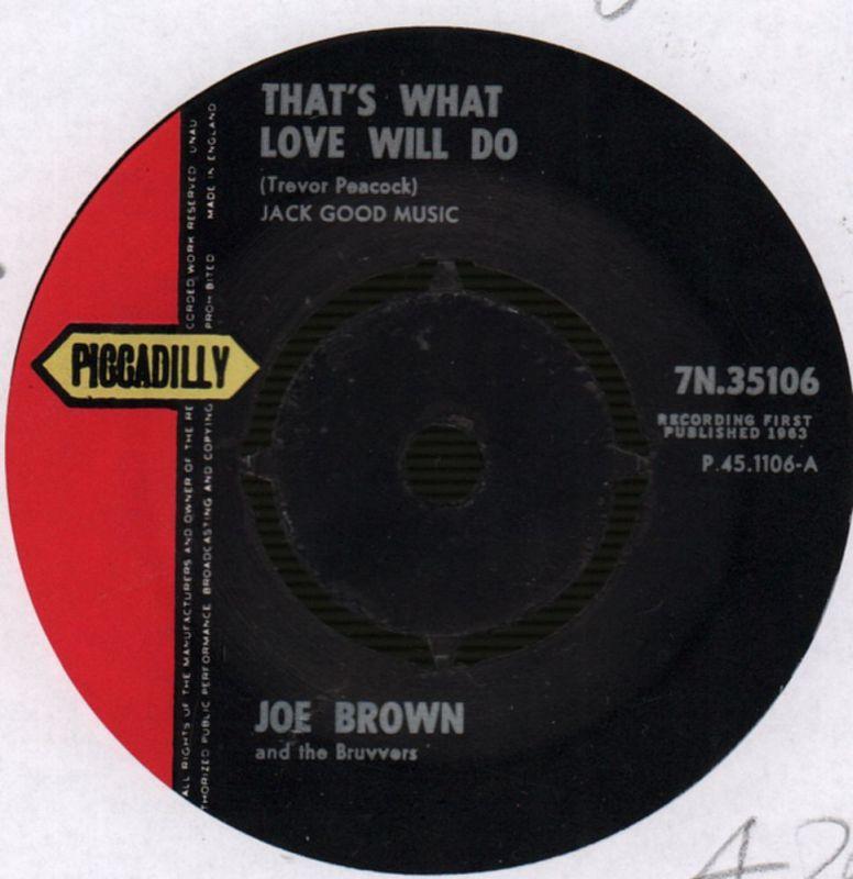 That's What Love Will Do / Hava Nagila-Piccadilly-7" Vinyl