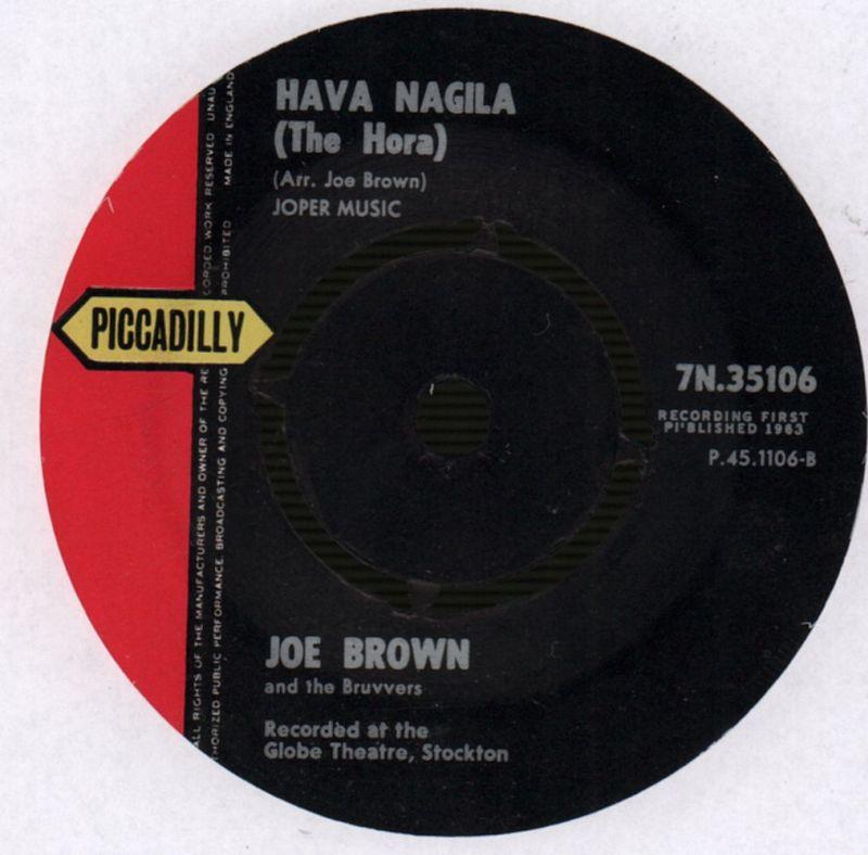 That's What Love Will Do/ Hava Nagila-Piccadilly-7" Vinyl-Ex/VG+