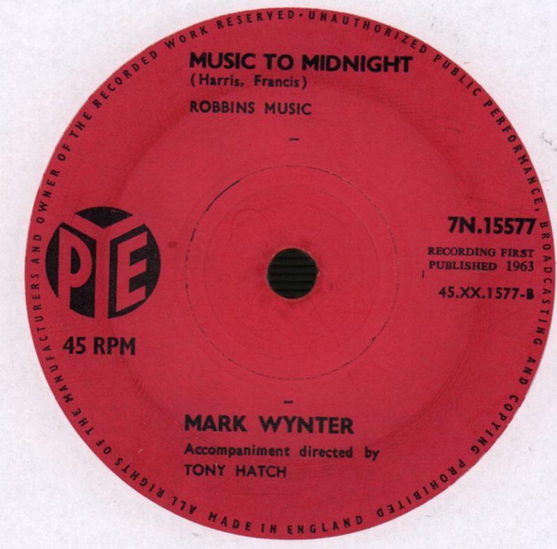 It's Almost Tomorrow/ Music To Midnight-Pye-7" Vinyl-Ex/VG