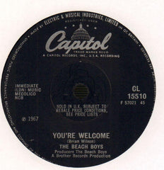 Heros And Villains/ You're Welcome-Capitol-7" Vinyl-Ex/G