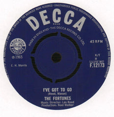 You've Got Your Troubles/ I've Got To Go-Decca-7" Vinyl-Ex/VG