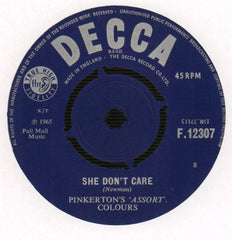 Mirror Mirror/ She Don't Care-Decca-7" Vinyl-Ex/VG+