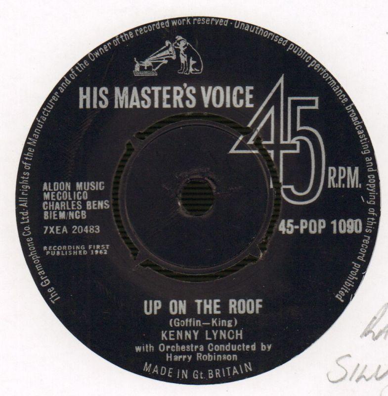 Up On The Roof / Jump On Your Broomstick-HMV-7" Vinyl