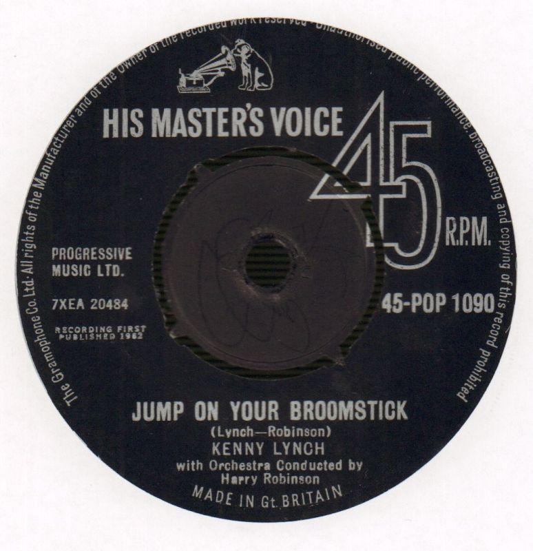 Up On The Roof/ Jump On Your Broomstick-HMV-7" Vinyl-Ex/VG