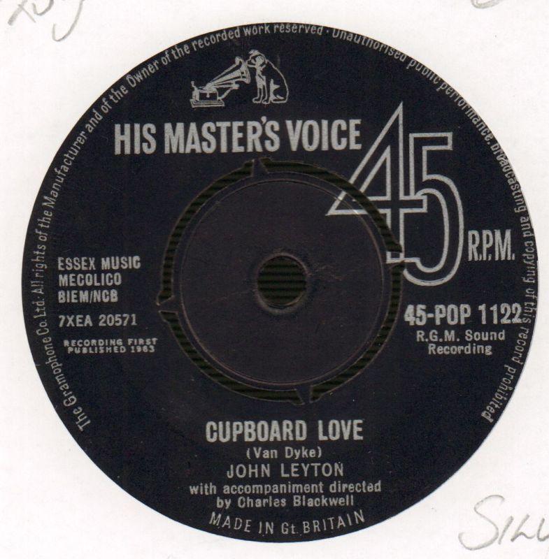Cupboard Love / Land Of Love-HMV-7" Vinyl