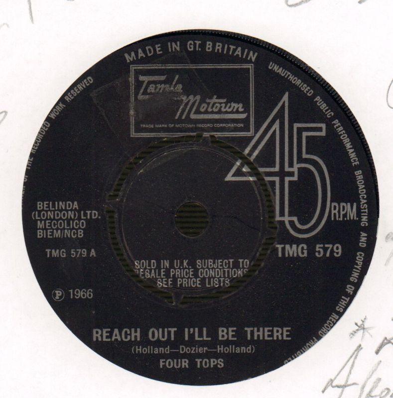 Reach Out I'll Be There / Until You Love Someone-Tamla Motown-7" Vinyl