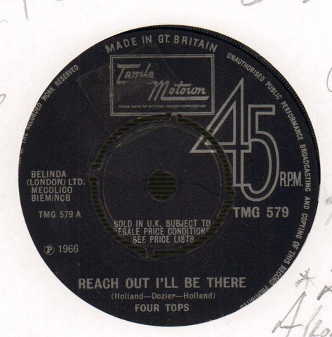 Reach Out I'll Be There / Until You Love Someone-Tamla Motown-7" Vinyl