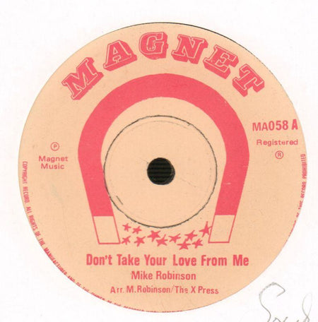 Don't Take Your Love From Me / Version-Magnet-7" Vinyl
