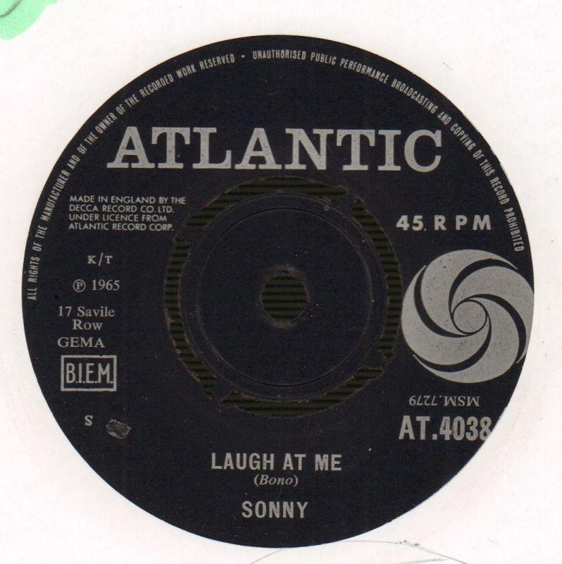 Laugh At Me / Tony-Atlantic-7" Vinyl
