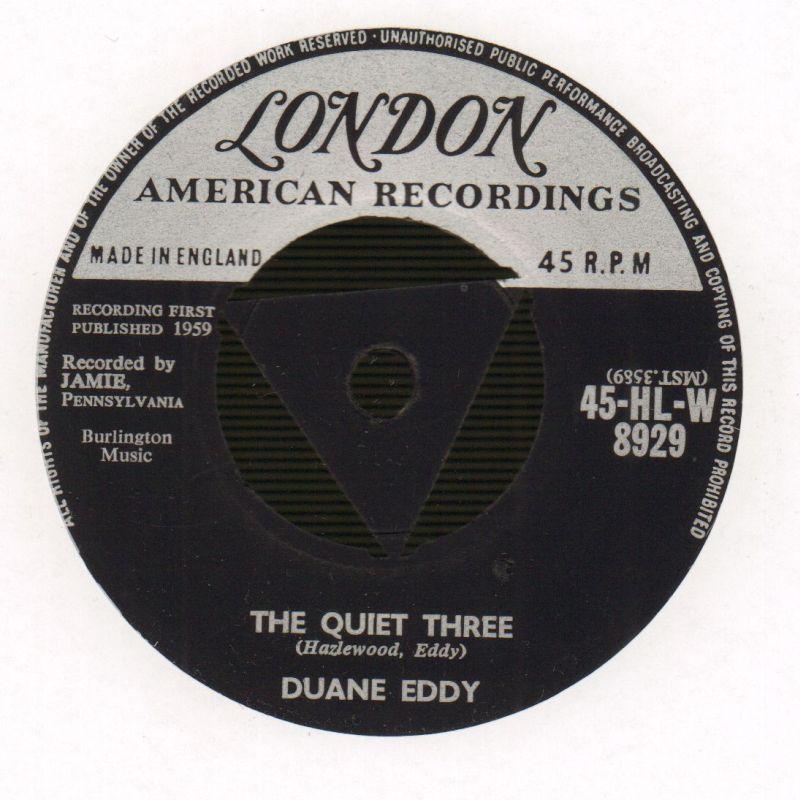 Forty Miles Of Bad Road/ The Quiet Three-London-7" Vinyl-Ex/VG