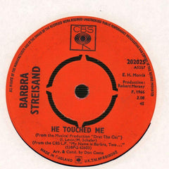 Second Hand Rose/ He Touched Me-CBS-7" Vinyl-Ex/VG