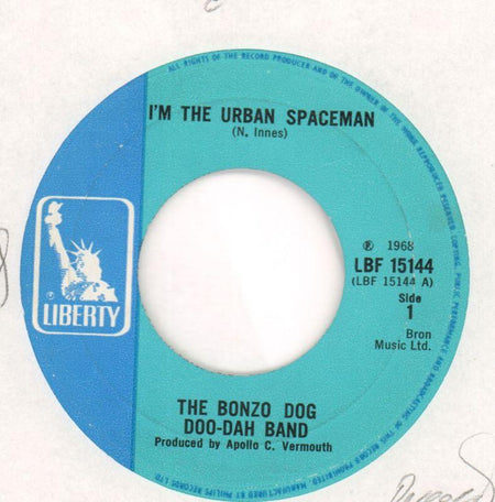 I'm The Urban Spaceman / Canyons Of Your Mind-Liberty-7" Vinyl