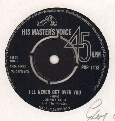 I'll Never Get Over You / Then I Got Everything-HMV-7" Vinyl