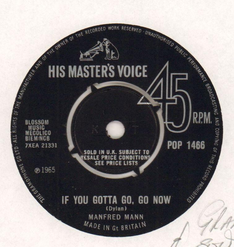 If You Gotta Go Go Now / Stay Around-HMV-7" Vinyl