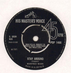 If You Gotta Go Go Now/ Stay Around-HMV-7" Vinyl-Ex/Ex-