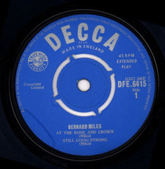 Bernard Miles EP-Decca-7" Vinyl-Ex/Ex