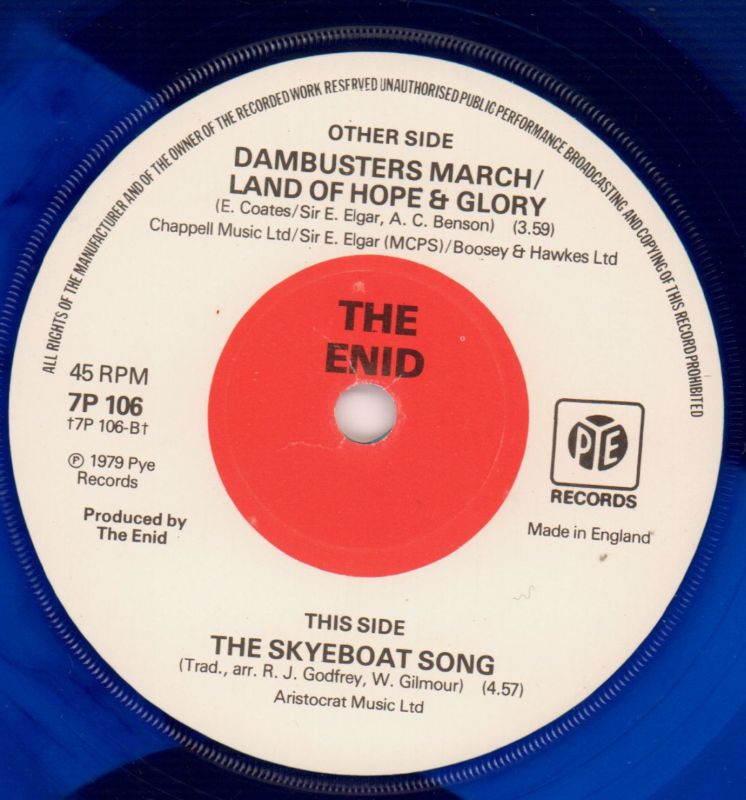 Dambusters March-Pye-7" Vinyl P/S-VG+/Ex