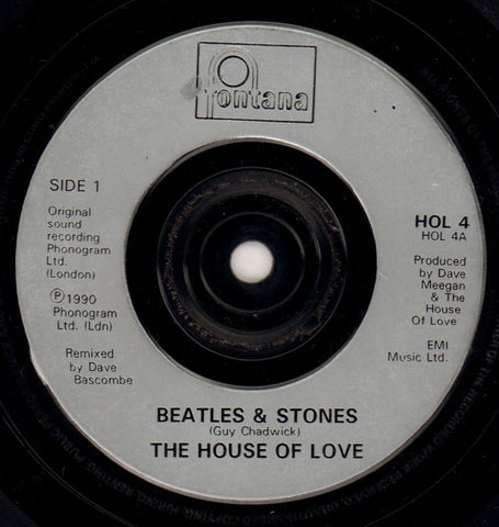 Beatles And The Stones Remix-Fontana-7" Vinyl P/S-Ex-/VG+