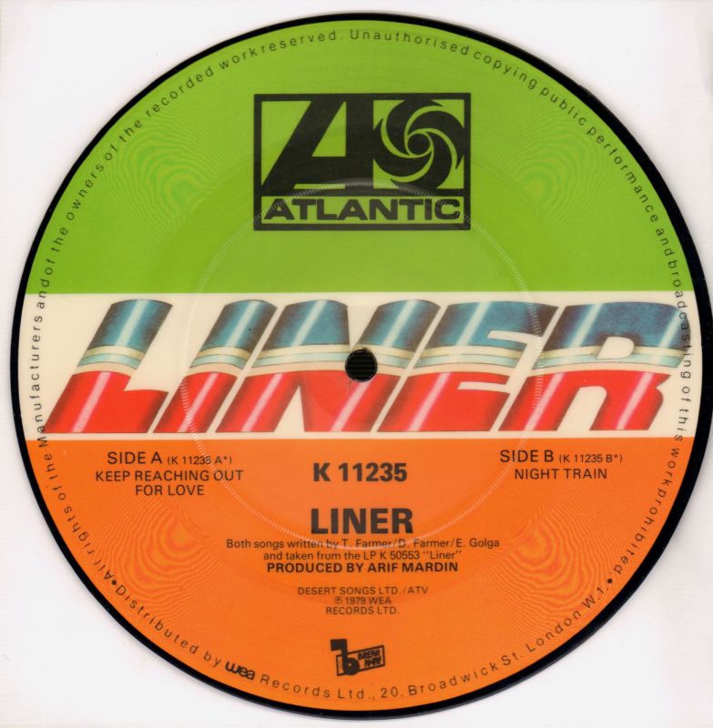 Keep Reaching Out-Atlantic-7" Vinyl Picture Disc-Ex/Ex+