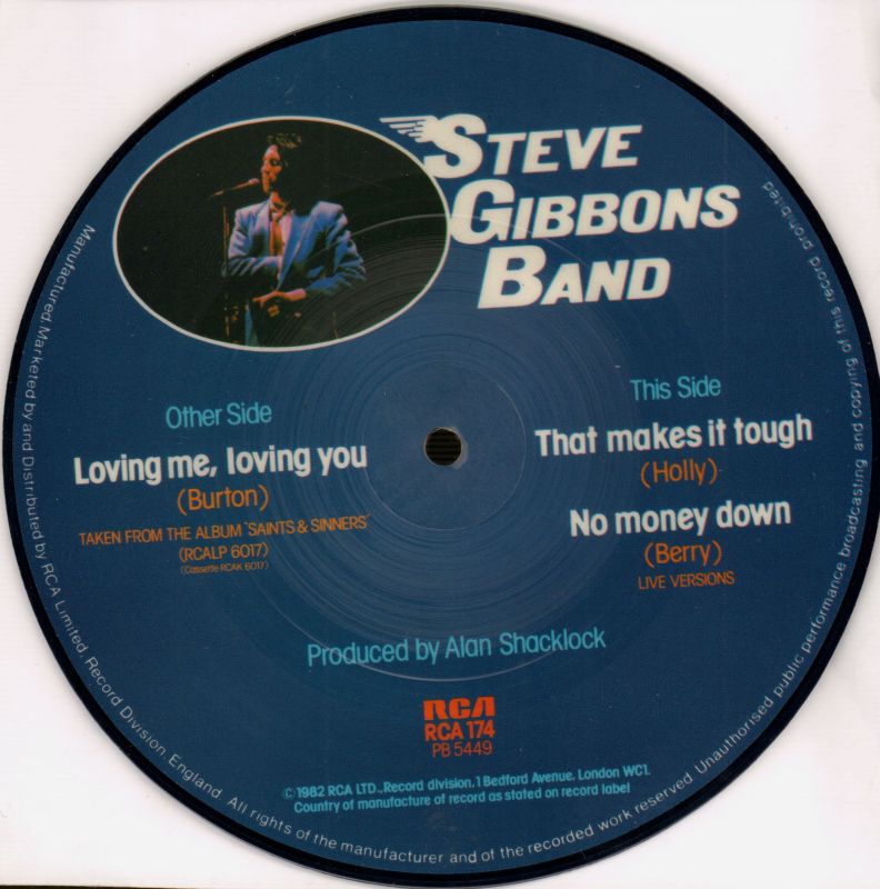 Loving Me Loving You-RCA-7" Vinyl Picture Disc-Ex/Ex+