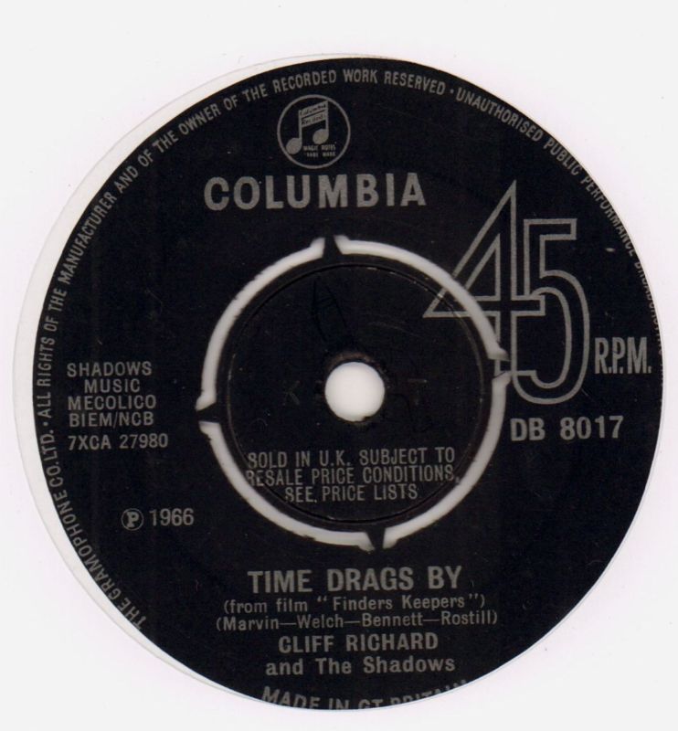 Time Drags By/ La La La Song-Columbia-7" Vinyl