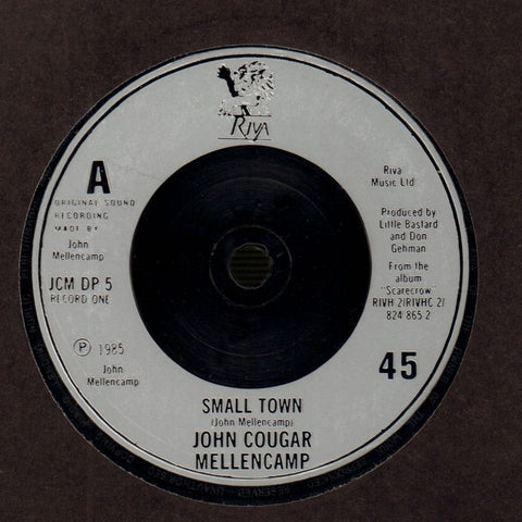 Small Town-Riva-2x7" Vinyl Gatefold-Ex/Ex+