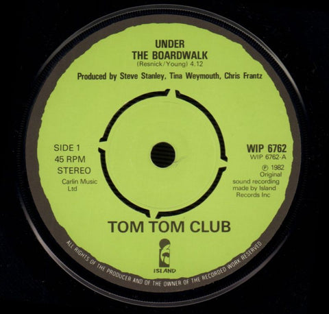 Under The Boardwalk-Island-7" Vinyl P/S-Ex+/Ex+