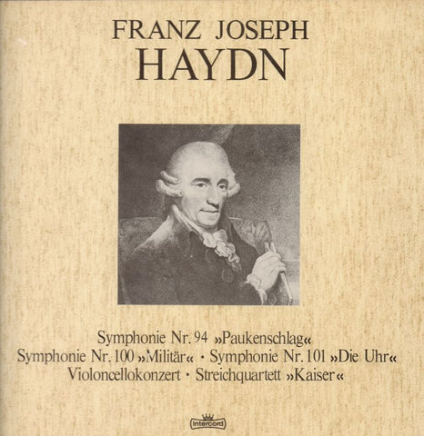 Symphonie Nr. 94/ Paukenschlag/ Symphonie Nr. 100-Intercord-5x12" Vinyl LP Box Set