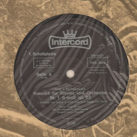 Klavierkonzerte Nr. 1/ Violinkonzert-Intercord-5x12" Vinyl LP Box Set-Ex/Ex